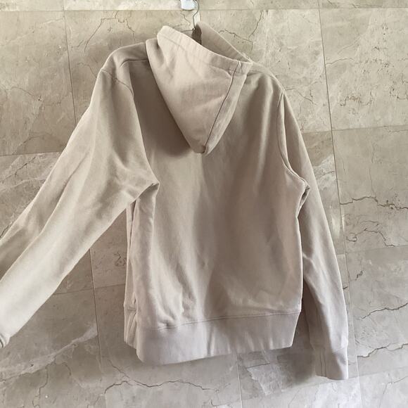 YoungLA 511 Mirror Hoodie Mens Medium Beige Heavyweight Cotton, Fall Streetwear - Picture 4 of 6